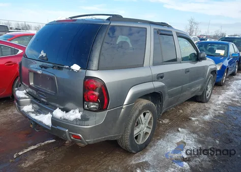 2005 Chevrolet Trailblazer Ls from USA, damaged, VIN 1GNDT13S952125805